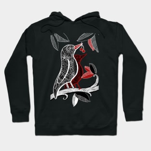 Black bird Hoodie